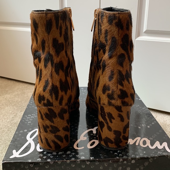 Sam Edelman Leopard Hilty Booties - Picture 5 of 8